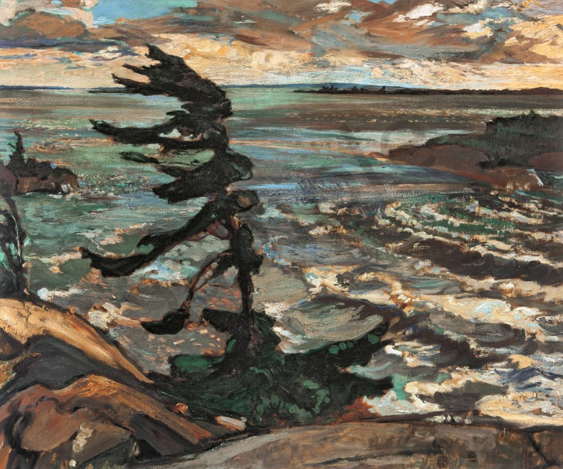 Varley's Stormy Weather 36" Art Canvas