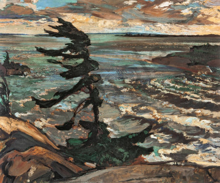 Frederick Varley Stormy Weather 46"x38" Art Canvas