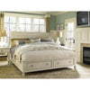 Summer Hill - Storage Queen Bed Cotton Finish (1 in stock) 25% off retiring stock remaining