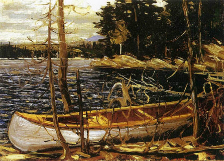 Tom Thomson's The Canoe 46" x 38" Art Canvas