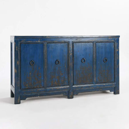 Amherst Four Door Buffet Antique Blue