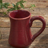 Aspen Red Stoneware Mug