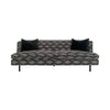 Avenue Sofa Black and Cream Geometric (1 in stock)