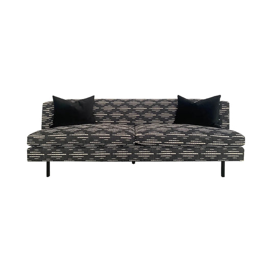 Avenue Sofa Black and Cream Geometric (1 in stock)