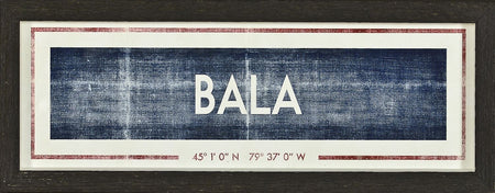 Bala  Framed Art with glass