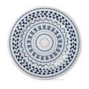Melamine Dinner Plates Bali Blue set of 4