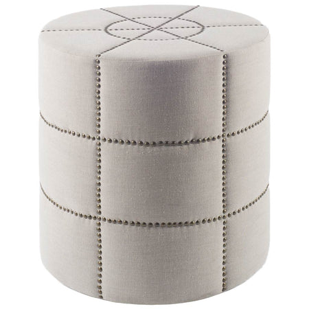 Beacon Cream Ottoman (1 in stock)