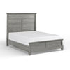 Beacon Queen Bed by Durham in Pearl White finish (1 in stock)