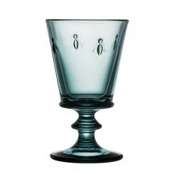 Colored Bee Wine Blue Sky Glassware set of 6 (3 sets in stock)