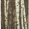 Birch Forest Hand Knotted Wool Rug Blues/Browns 8' x11' (2 left in stock)