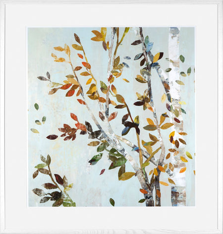 Birch Leaves 11 Framed Art