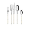 Sabre from Paris Bistrot Flatware 5 pc place setting Ivory (16 sets in stock)