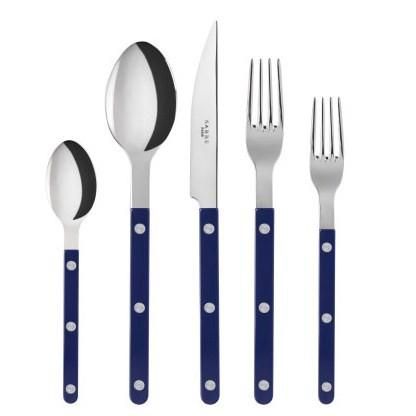 Sabre from Paris Bistrot Flatware 5 pc place setting Navy (12 in stock)