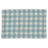 Aqua Gingham Check Placemats set of 4 (1 set in stock)