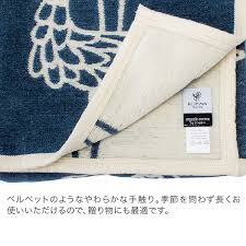 Organic Cotton Throw Shorebirds Blue (3 in stock)