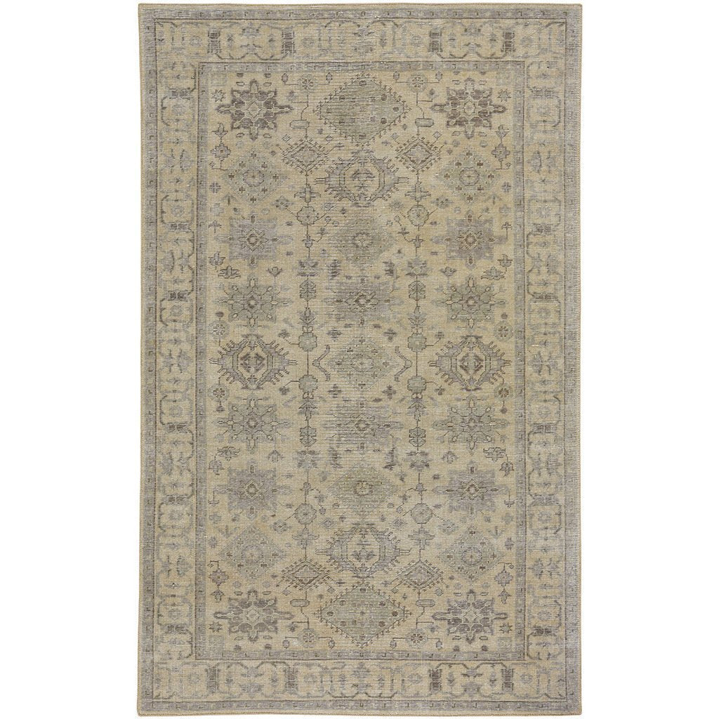Bodrum Natural Sage Wool Rug 5'6"x 8'6"(1 in stock)