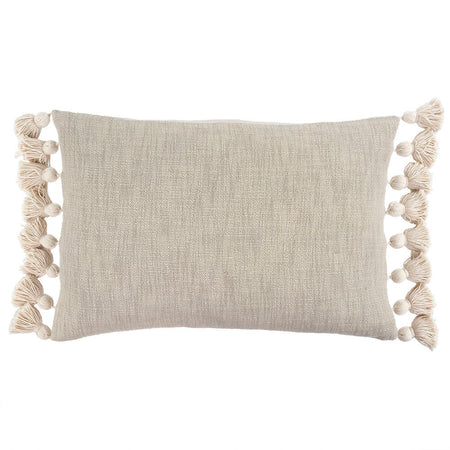 Bora Tassel Grey Cushion 16x24 (3 in stock)