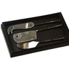 Burnished Steel Cheese Knives set of 3 (qty of 2 in stock)