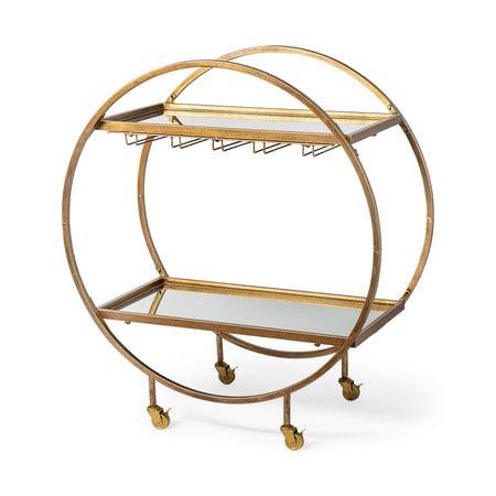 Carola Two Tier Bar Cart (1 in stock)