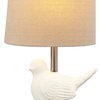 Ceramic Cream Bird Lamp (1 in stock)