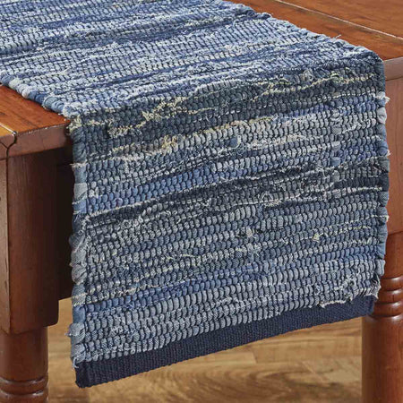 Indigo Denim Chindi Table Runner 13x54 (1 in stock)