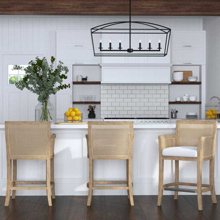 Clayton 6 light Linear Chandelier