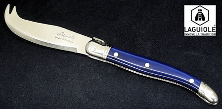 From France Laguiole Cheese Knife Cobalt (qty of 4 in stock)