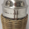 Stainless Steel Cocktail Shaker with Rattan Sleeve  (2 in stock)