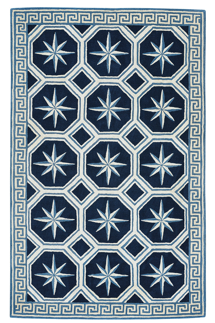 Compass Key Rug  5' x 8' (1 in stock)