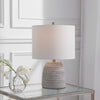 Concrete Etched Table Lamp (1 in stock)