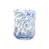 Confetti Dof Light Blue Glasses  (qty of 4 in stock)