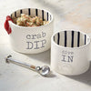 Crab nested dip dish (qty of 4 in stock)