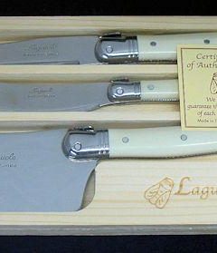 Laguiole Cheese Set in Ivory (3 sets in stock)