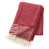 Lamb's Wool Throw Dahlia Red (qty of 1 in stock)