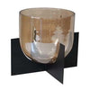 Earth Wind and Fire Metal Lustre Candleholder Short (qty of 1 in stock)
