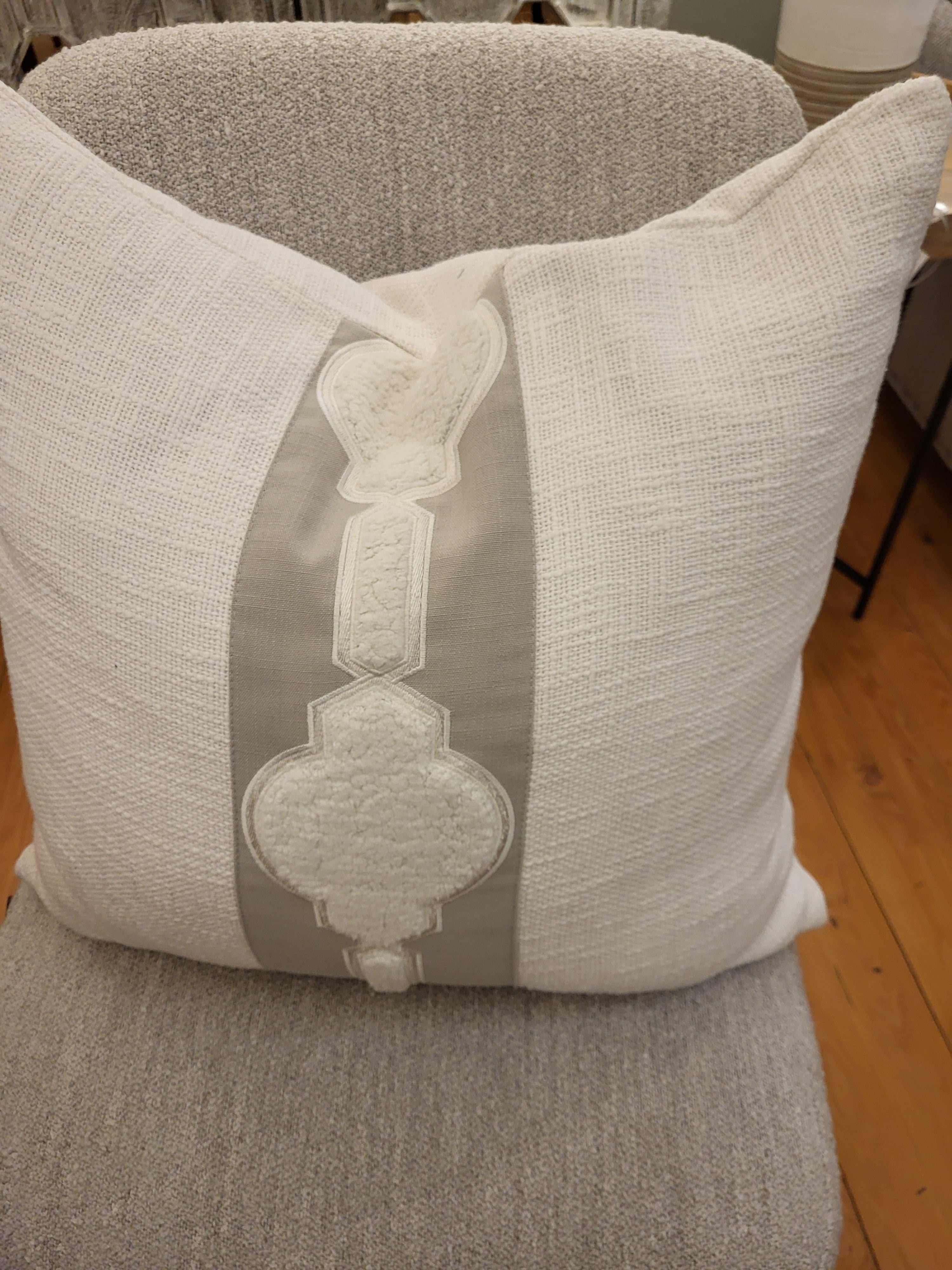 Elder White Jewel  Luxury Toss Cushion (2 in stock)