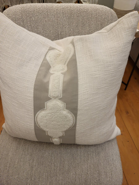 Elder White Jewel  Luxury Toss Cushion (2 in stock)