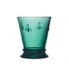 Colored Bee Tumbler Emerald Glassware set of 6 (3 sets in stock)