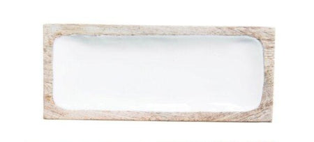 Mango and Enamel Small Tray (qty of 4 in stock)