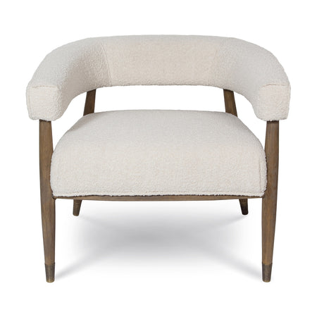 Everest Cream Boucle Accent Chair (2 in stock)