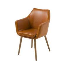 Fab Dining Chair Whiskey Brown Leather (1 in stock)