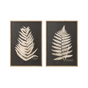 Fern Art on Wood  2 styles (1 in stock)
