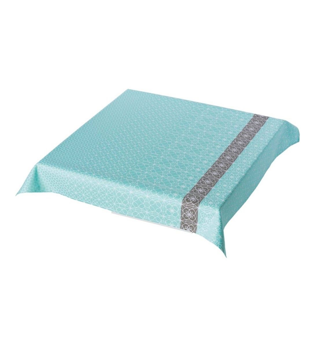 From France Tablecloth Filigrane Turquoise 55"x 102" (1 in stock)