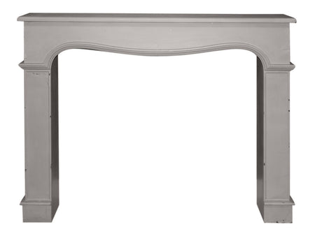 Grey Wood Fireplace Mantel (qty of 1 in stock)