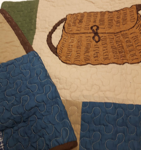 Quilt Queen 3 pc Set Fishing Trip (2 in stock)