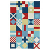 Flags Multi Outdoor Rug 3'x 5'(1 in stock)