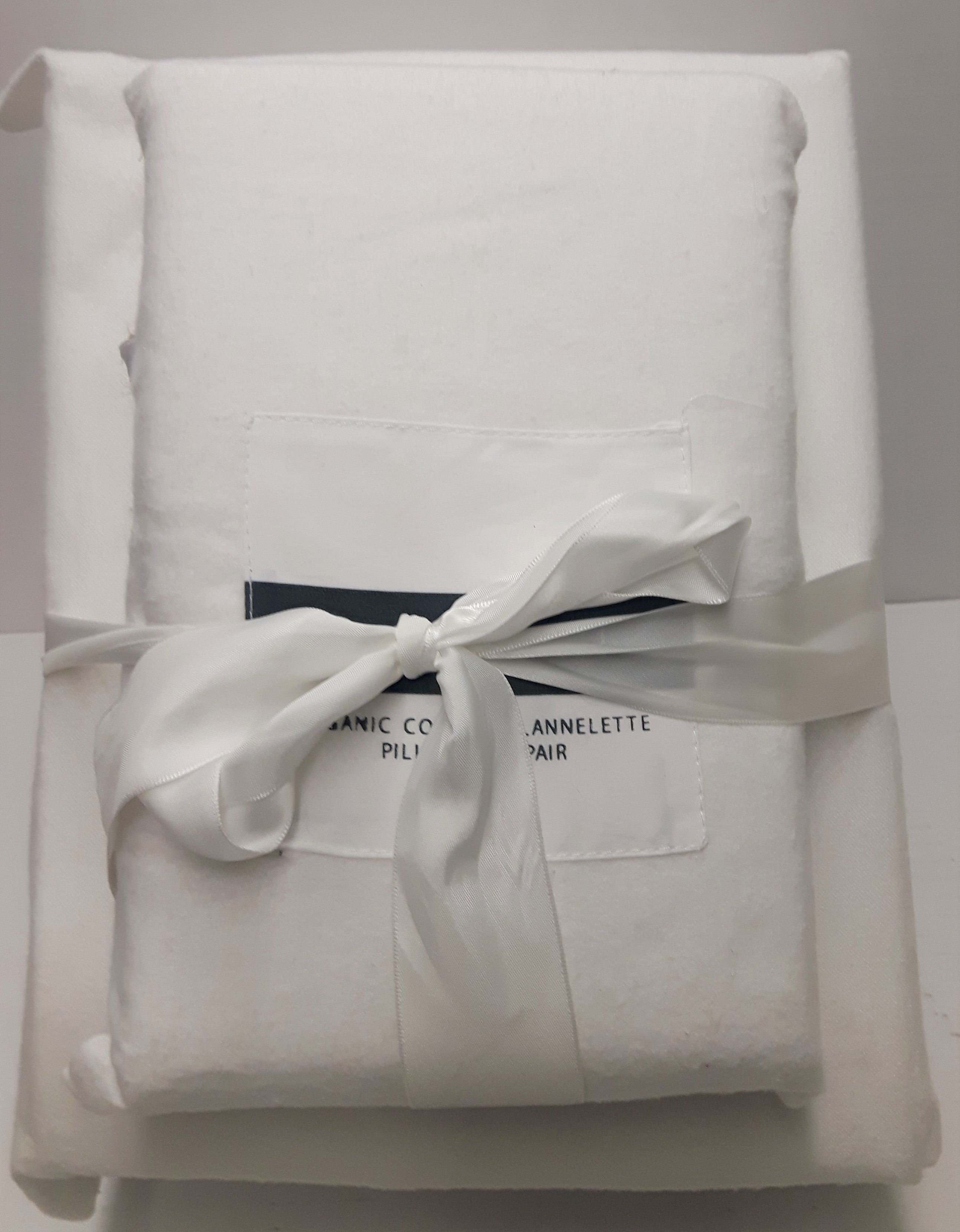Flannelette Organic Sheets Set Twin White No pillowcase (2 sets in stock)