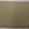 Placemats Flax Cotton with Fringe  4 pc set (2 sets in stock)