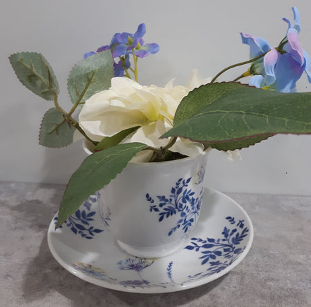 Flowers in a Teacup  (3 in stock)