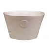 Casafina Forum White Fine Stoneware from Portugal Party Bucket Beverage Cooler ( 3 in stock)